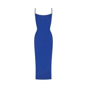 SKIMS Blue Midi Dress